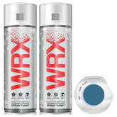 2X WRX Flat Dark Blue Spray Paint 400ml Spray Paint